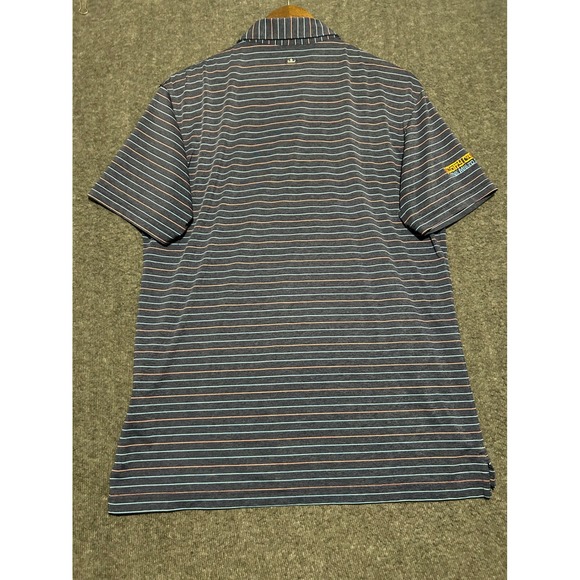 Peter millar scotty cameron fined milled putters polo shirt mens medium striped - Picture 3 of 8
